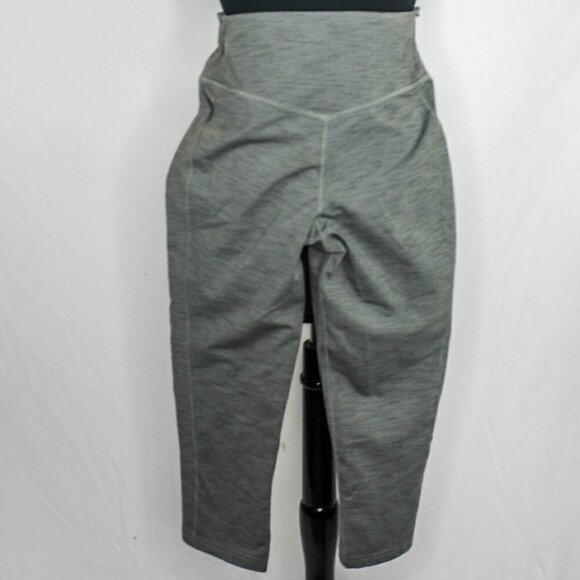 Nike Dri Fit Capri Leggings Gray Size M - Picture 2 of 4